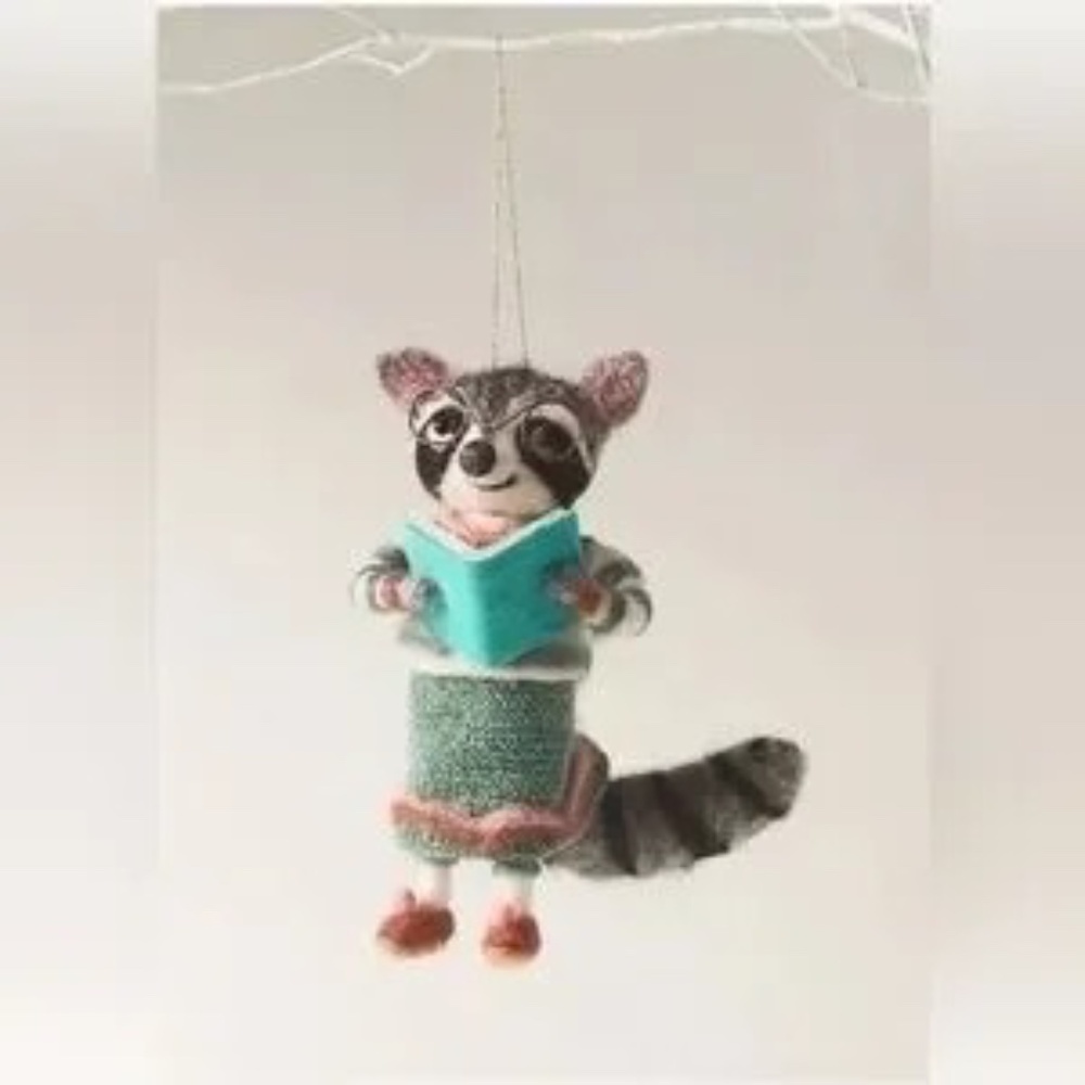 Anthropologie Hobbies Handmade Felt Christmas  Ornament Critter  Teacher